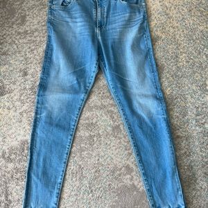 HIGH-RISE SKINNY ANKLE DENIM